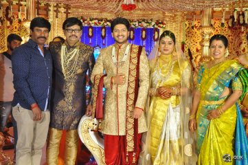 Music Director Koti Son Rajeev Wedding Reception Photos